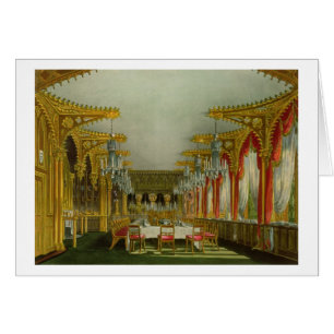 The Gothic Dining Room at Carlton House from Pyne'