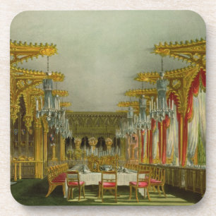 The Gothic Dining Room at Carlton House from Pyne' Coaster