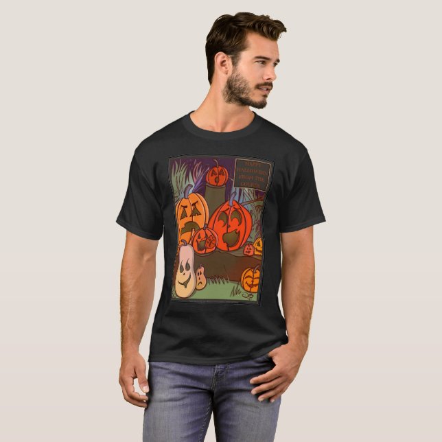 The Gourds Halloween Men's T-Shirt (Front Full)