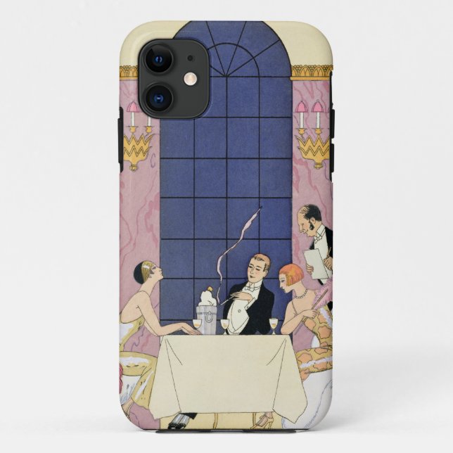 The Gourmands, 1920-30 (pochoir print) Case-Mate iPhone Case (Back)