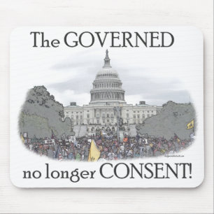 The Governed No Longer Consent Mouse Mat