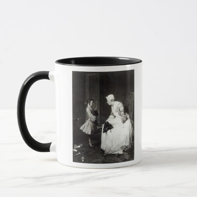 The Governess, 1739 Mug (Left)