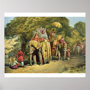 The Governor-General's State Howdah, 1863 (chromol Poster