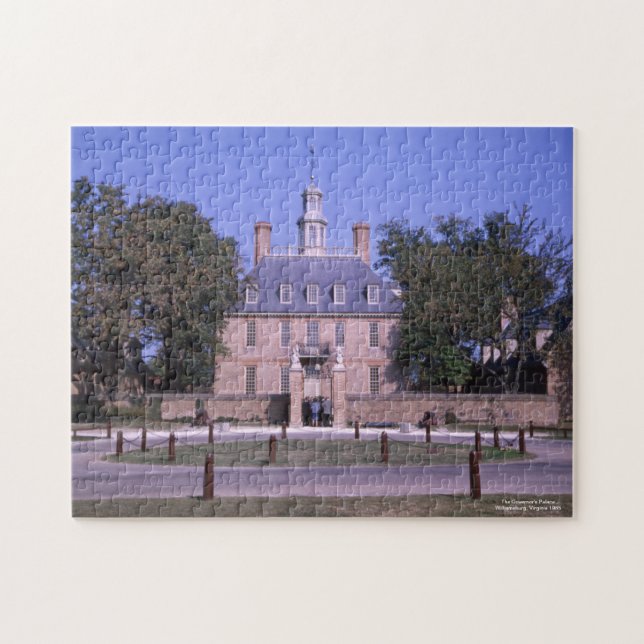 The Governor's Palace Williamsburg Virginia Jigsaw Puzzle (Horizontal)