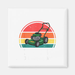 The Gr Calling I Must Mow Funny Lawn Mower Toddler Magnet