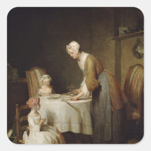 The Grace, 1740 2 Square Sticker