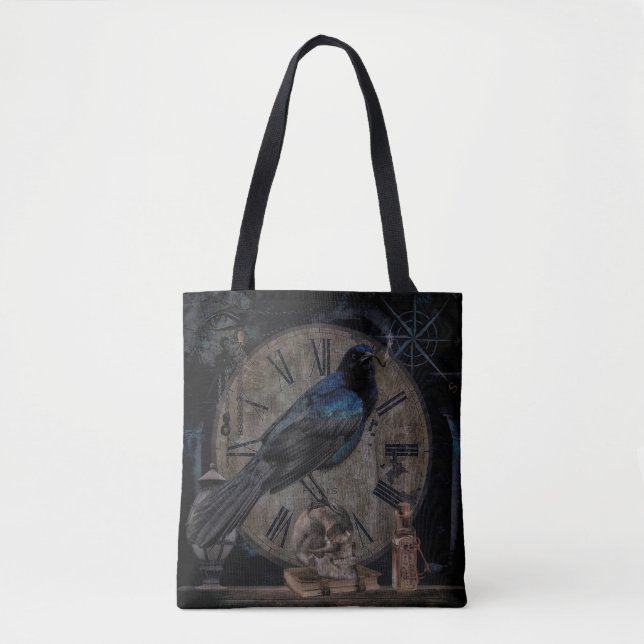 "The Grackle's Tale" Tote (Front)