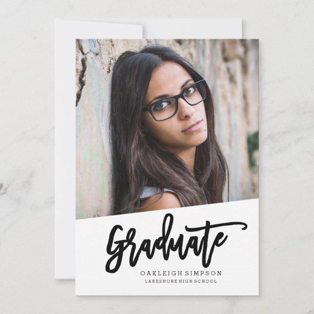 The Graduate Artistic Announcement (Front)