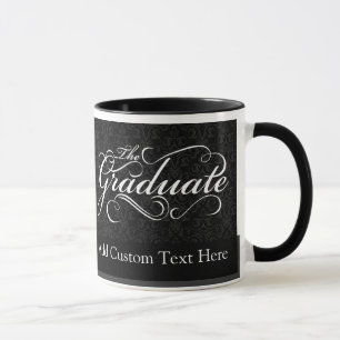 The Graduate, Elegant Black Mug
