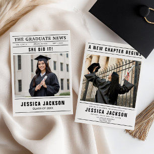 The Graduate News Newspaper Template Mulit-Photo 