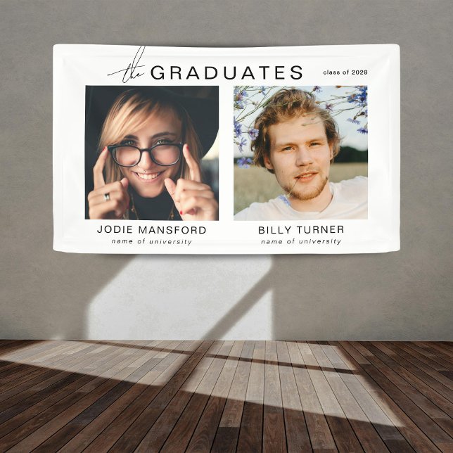 the GRADUATES' Photo Joint Graduation Congrats! Banner (Creator Uploaded)