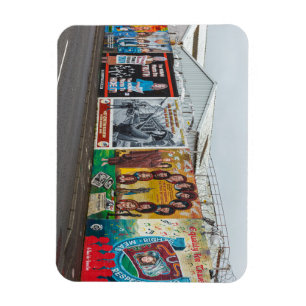 The Graffiti in Belfast Ireland Magnet