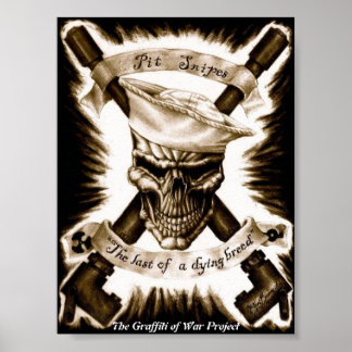 The Graffiti of War Project: National Gallery Tour Poster