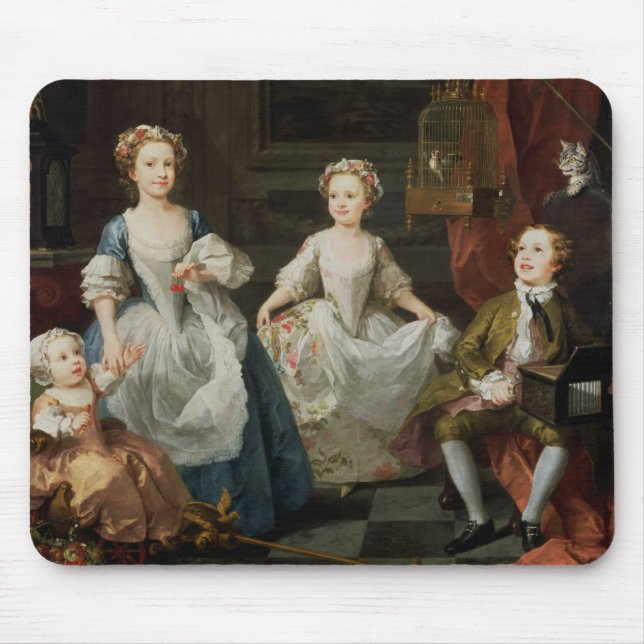 The Graham Children, 1742 Mouse Mat (Front)