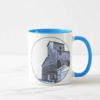 The Grain Elevator In Winter Mug