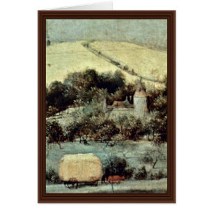 The Grain Harvest Month (August) Detail By Bruegel