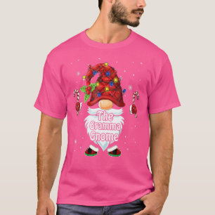 The Gramma Gnome Christmas Matching Family T-Shirt