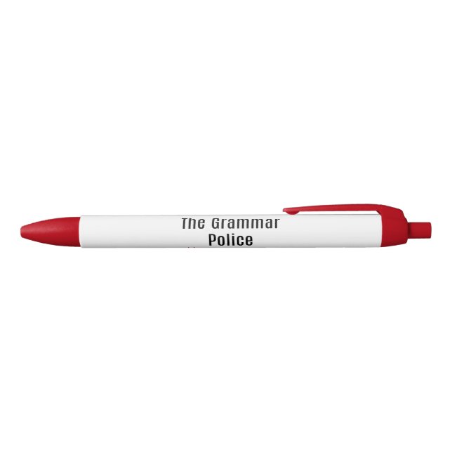 The Grammar Police Pen (Top)