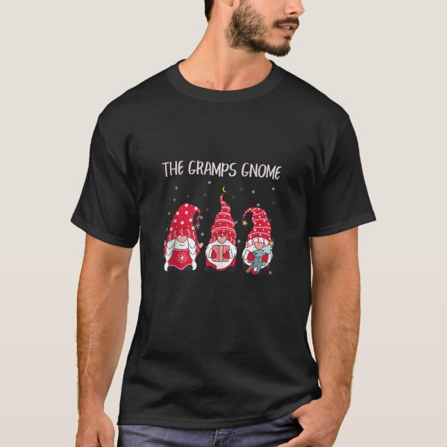 The Gramps Gnome Matching Family Christmas Xmas Gr T-Shirt (Front)
