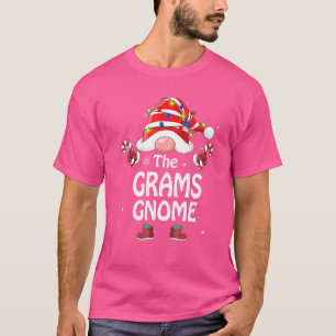 The Grams Gnome Tree Light Buffalo Plaid Christmas T-Shirt