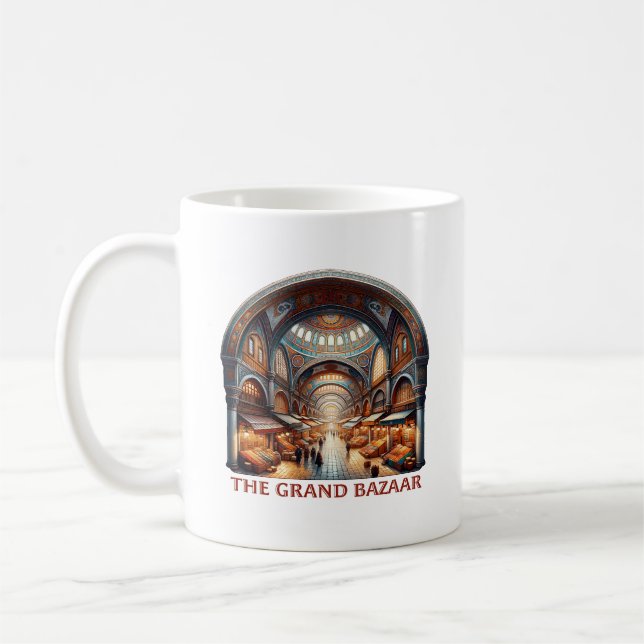 The Grand Bazaar Coffee Mug (Left)