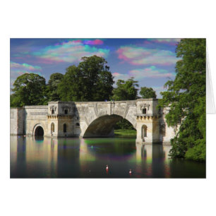 The Grand Bridge Tri Colour, Blenheim Palace Card