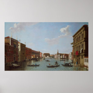 The Grand Canal and San Geremia, Venice Poster