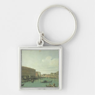 The Grand Canal from the Rialto Bridge Key Ring