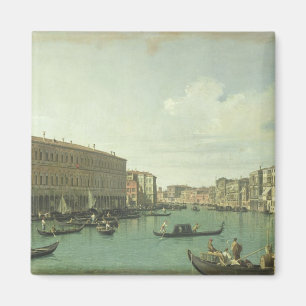 The Grand Canal from the Rialto Bridge Magnet
