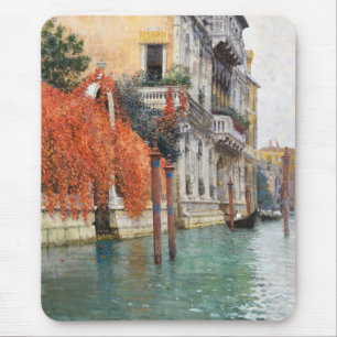The Grand Canal in Venice (by Vincenzo Caprile) Mouse Mat
