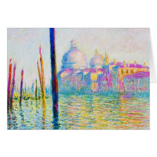 The Grand Canal in Venice Claude Monet (Front Horizontal)
