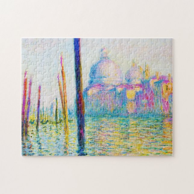 The Grand Canal in Venice Claude Monet Jigsaw Puzzle (Horizontal)