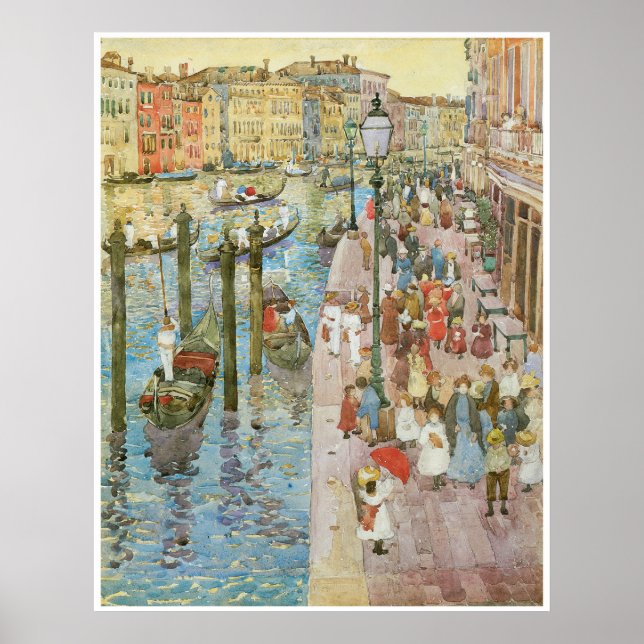 The Grand Canal, Venice, 1889-99 Poster (Front)