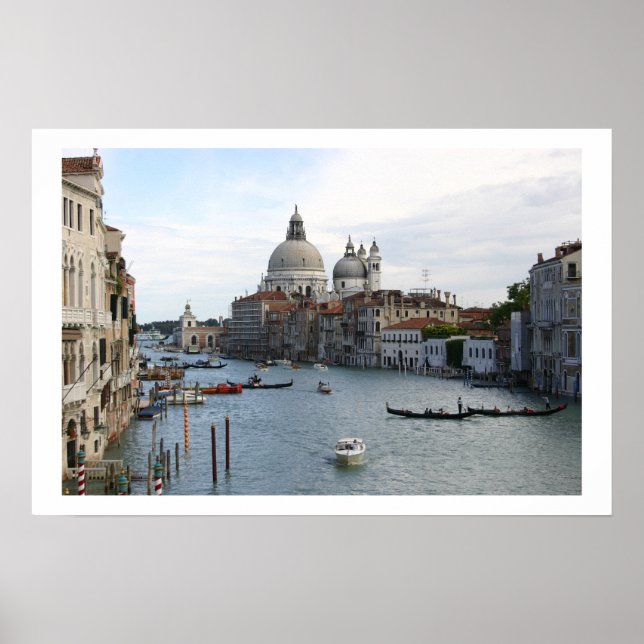 The Grand Canal, Venice Framed Print (Front)