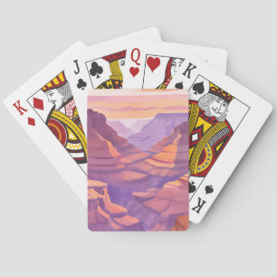 The Grand Canyon National Park Watercolor Playing Cards