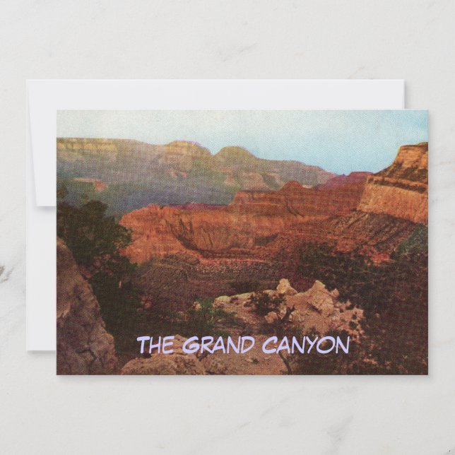 The Grand Canyon Party Invitation (Front)