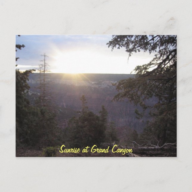 The Grand Canyon Postcard (Front)