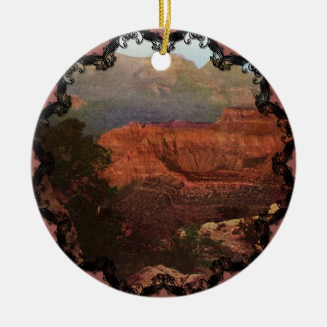 The Grand Canyon Vintage Ornament (Front)