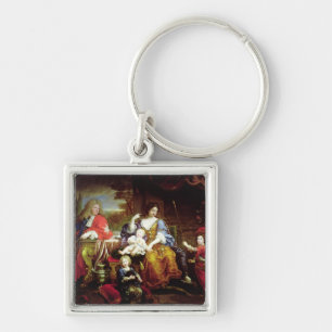 The Grand Dauphin with his Wife Key Ring