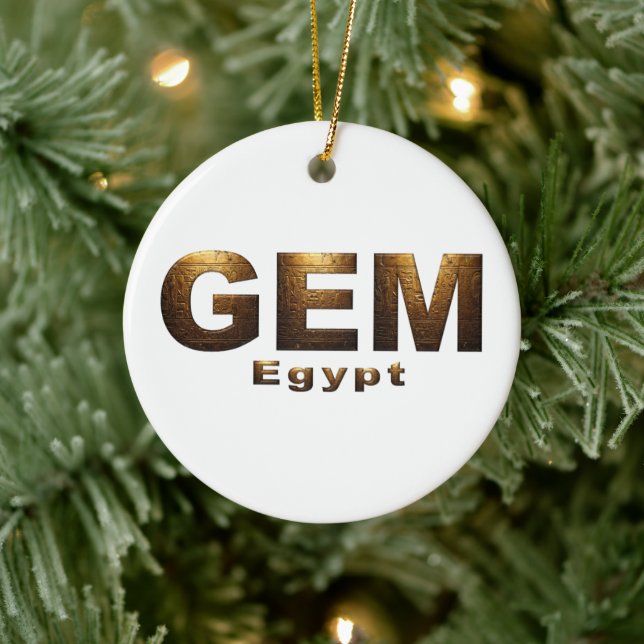 The Grand Egyptian Museum Ceramic Tree Decoration (Tree)