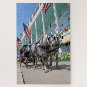 The Grand Hotel - Mackinac Island, Michigan -20x30 Jigsaw Puzzle