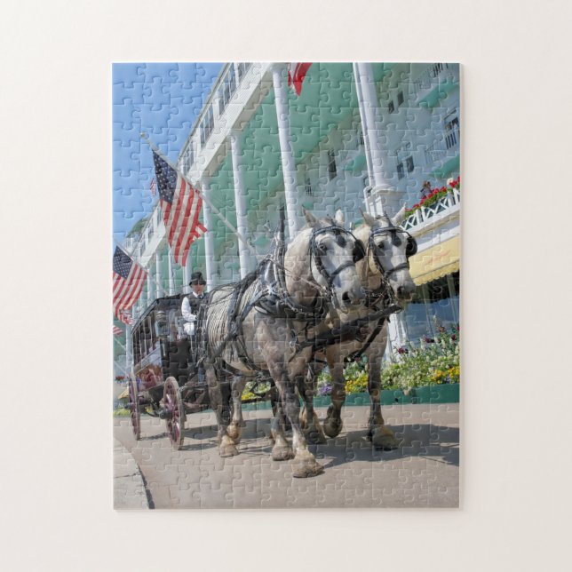 The Grand Hotel - Mackinac Island, Michigan Jigsaw Puzzle (Vertical)