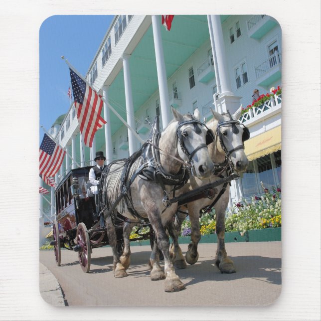The Grand Hotel - Mackinac Island, Michigan Mouse Mat (Front)