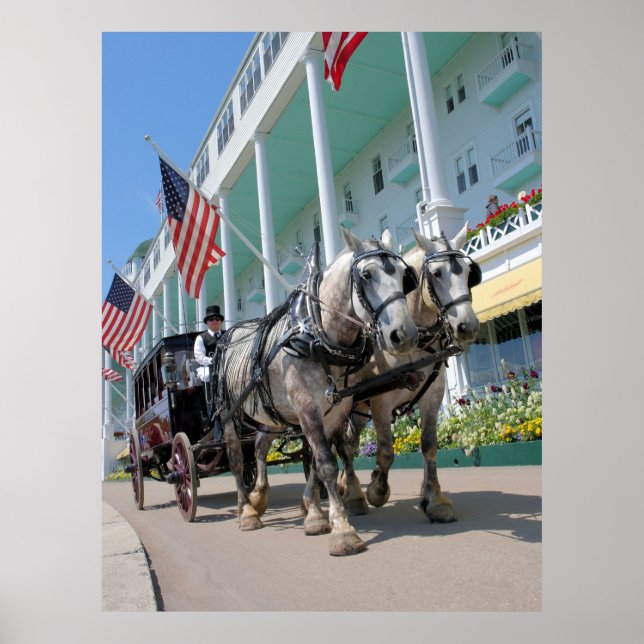 The Grand Hotel - Mackinac Island, Michigan Poster (Front)