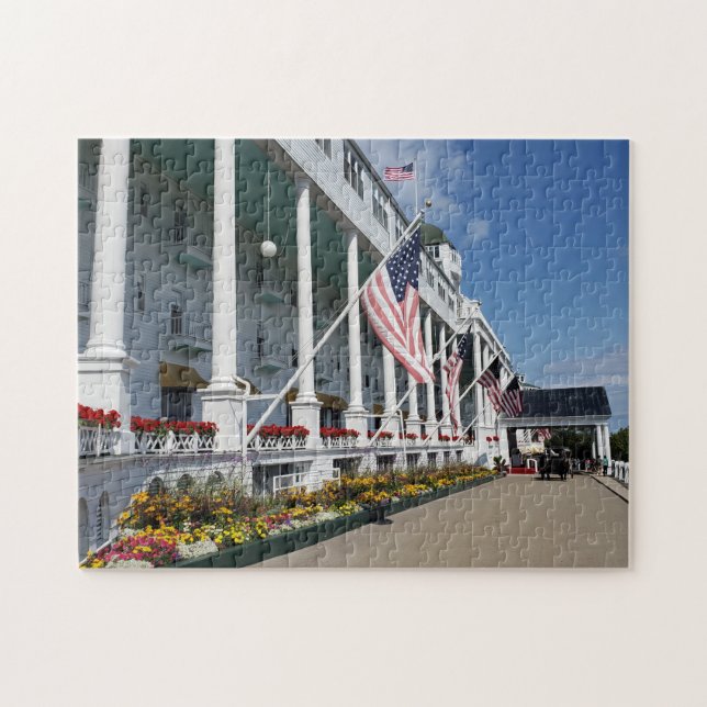 The Grand Hotel on Mackinac Island, Michigan Jigsaw Puzzle (Horizontal)