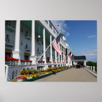 The Grand Hotel on Mackinac Island, Michigan
