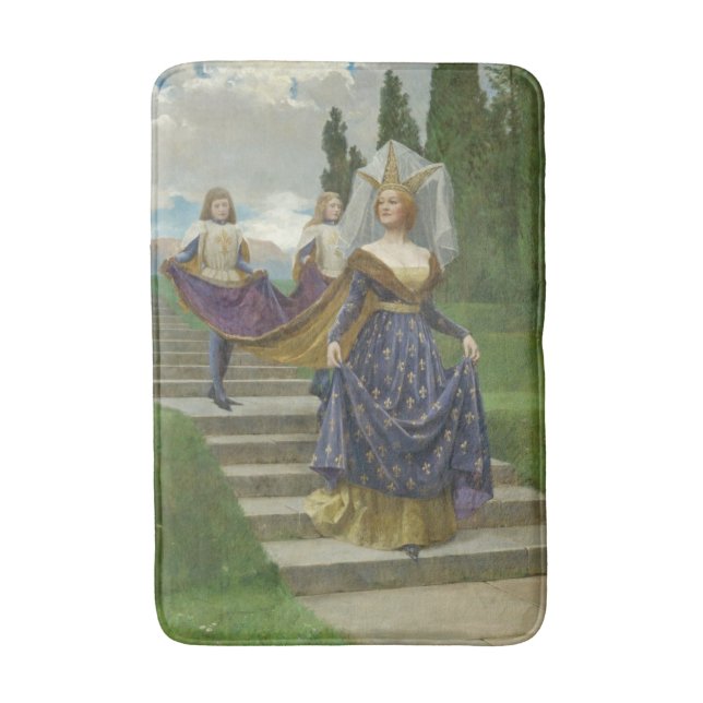 The Grand Lady (by John Collier) Bath Mat (Front Vertical)