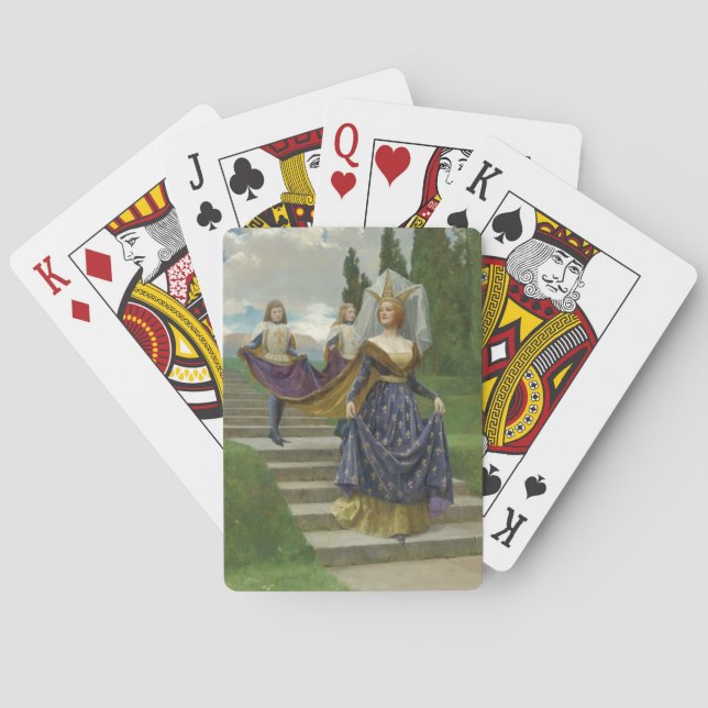 The Grand Lady (by John Collier) Playing Cards (Back)