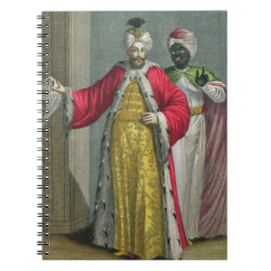 The Grand Lord, in his seraglio with the Kislar Ag Notebook