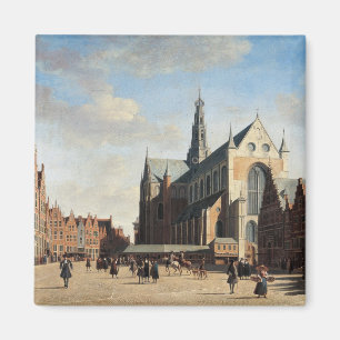 The Grand Market in Haarlem Magnet